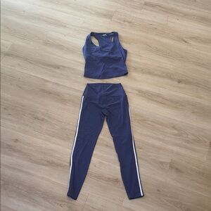 Year of Ours Navy Blue Leggings Set